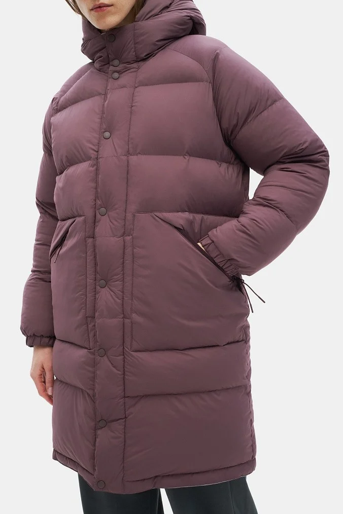 Двусторонняя куртка женская SHU фиолетовая