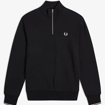 Толстовка Fred Perry Half Zip Sweatshirt