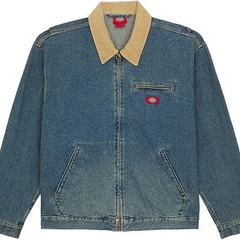 Куртка Dickies Denim Painter Jacket Khaki Tinted Blue