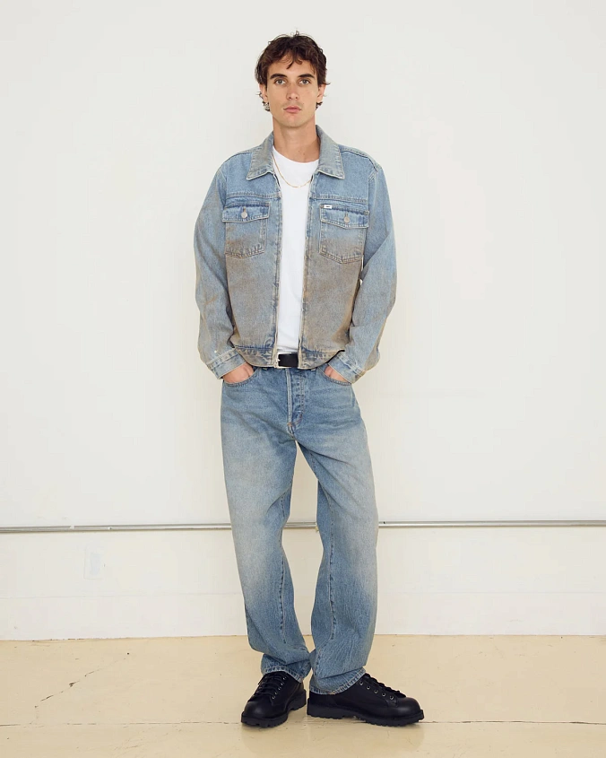 Куртка джинсовая Obey Base Trucker Jacket