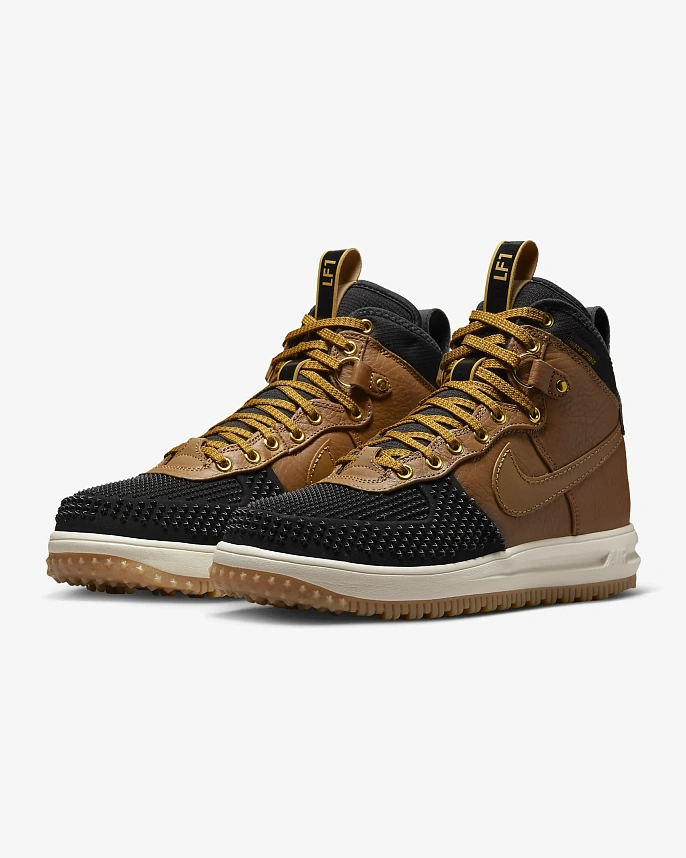 Кроссовки Nike Lunar Force 1 Ale Brown/Black/Goldtone/Ale Brown