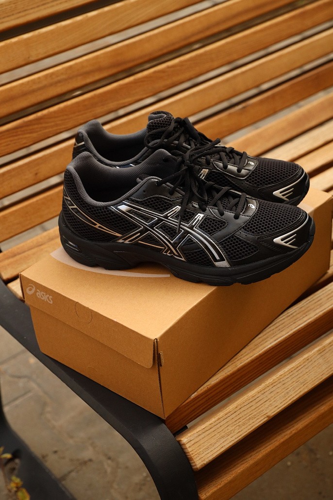 Кроссовки унисекс ASICS GEL-1130 Black/Pure Silver