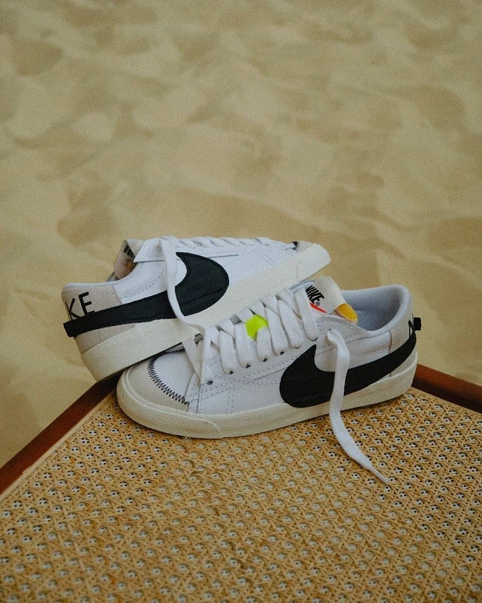 Кроссовки Nike Blazer Low '77 Vintage White/Sail/Black