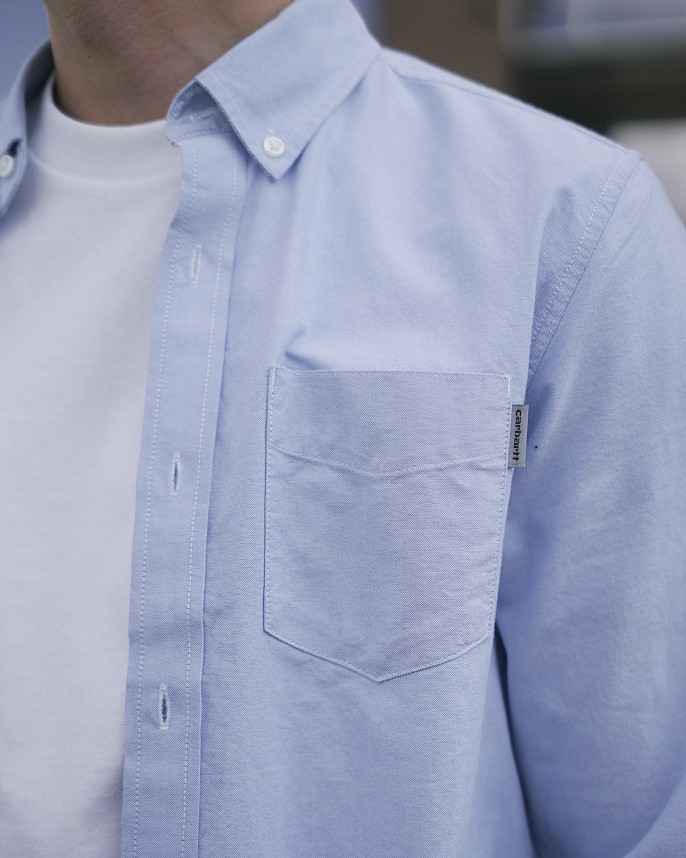 Рубашка Carhartt WIP L/S Button Down Pocket Shirt