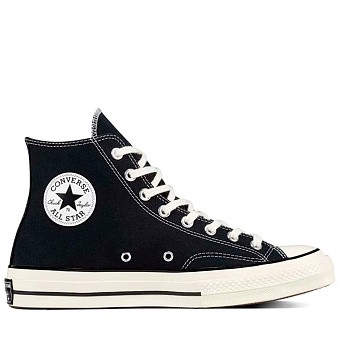 Кеды унисекс Converse Chuck 70 Vintage Canvas High-Top Black/Black/Egret