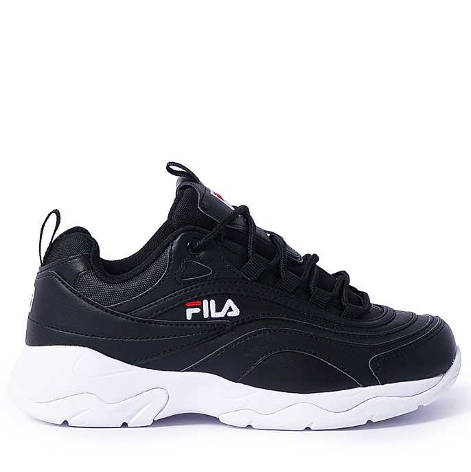 Кроссовки женские FILA Ray Black/White/Fila Red