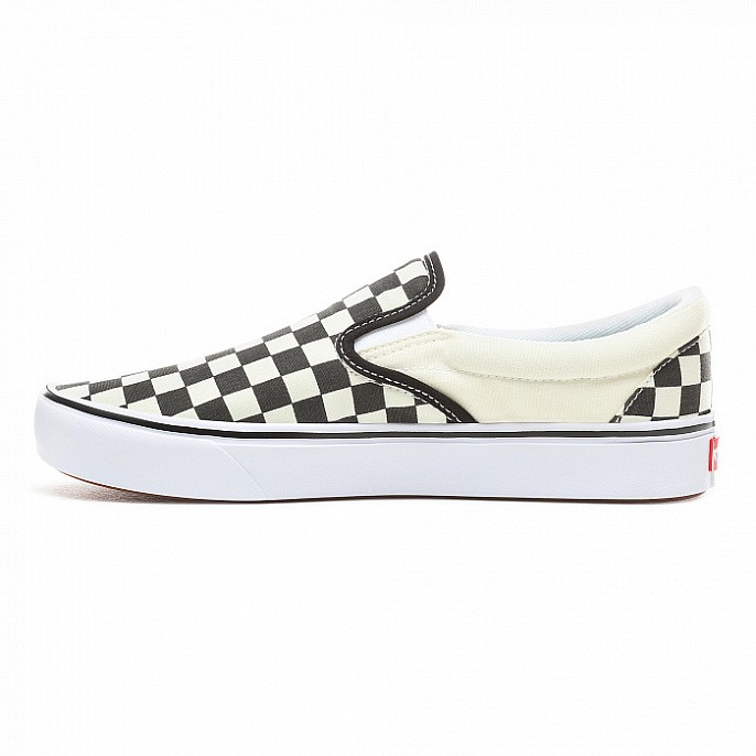 Кеды унисекс Vans Comfycush Slip-On Checkerboard/True White