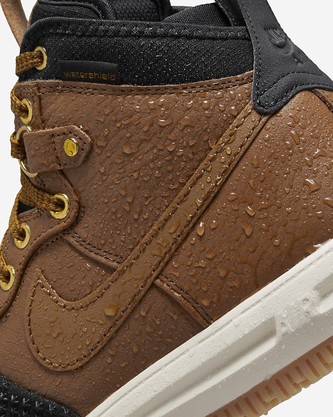 Кроссовки Nike Lunar Force 1 Ale Brown/Black/Goldtone/Ale Brown