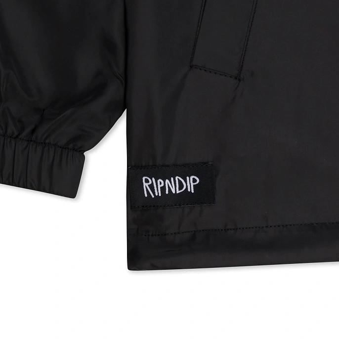 Куртка RIPNDIP Nervous System Coaches Jacket Black