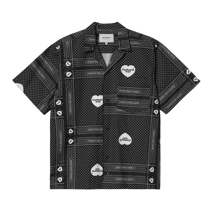 Рубашка Carhartt WIP S/S Heart Bandana Shirt