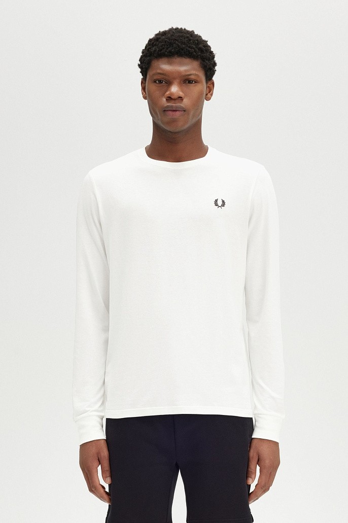 Лонгслив Fred Perry Long Sleeve Crew Neck T-Shirt