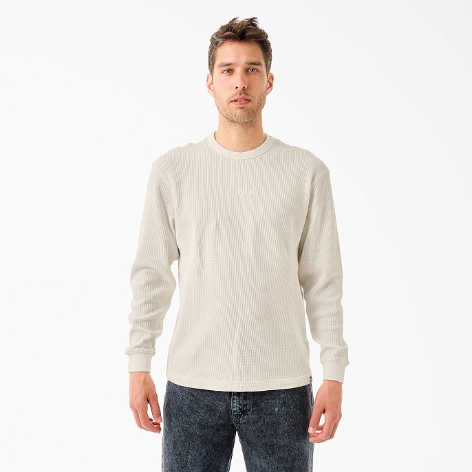 Лонгслив Dickies Skateboarding Tom Knox Thermal Shirt Cream