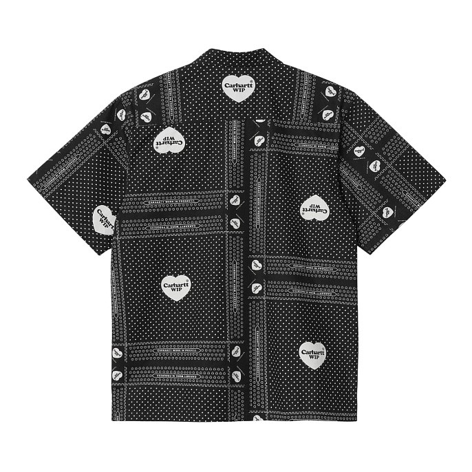 Рубашка Carhartt WIP S/S Heart Bandana Shirt