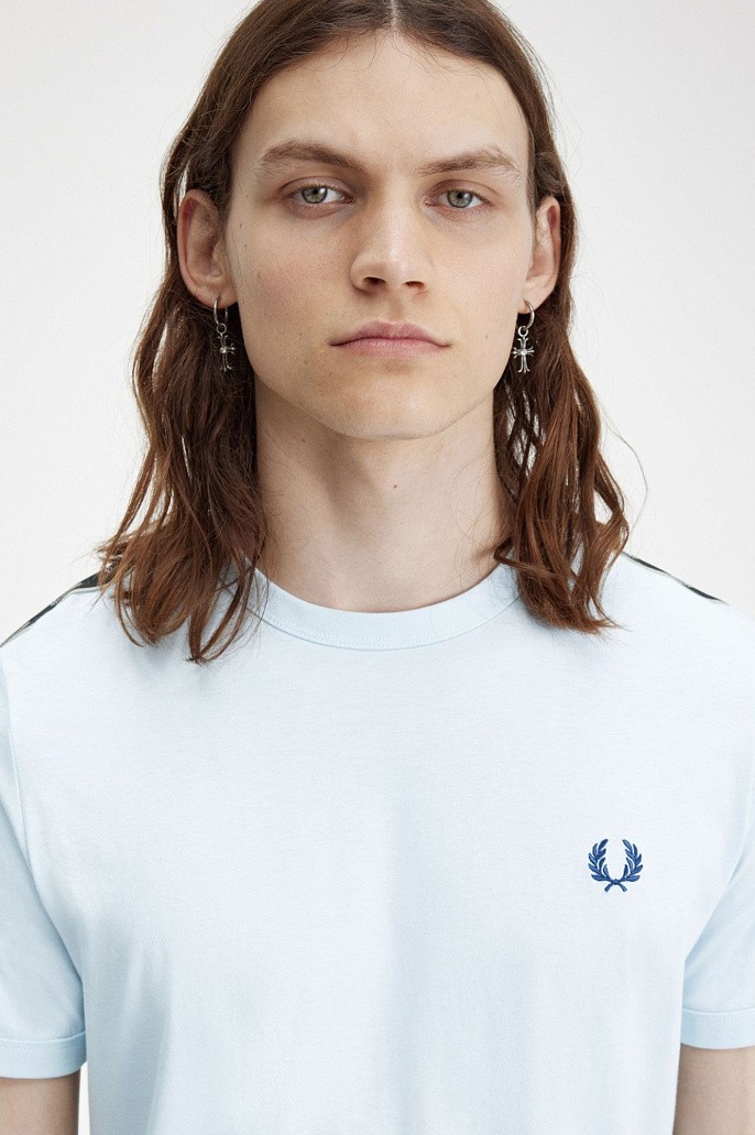 Футболка Fred Perry Contrast Tape Ringer T-Shirt