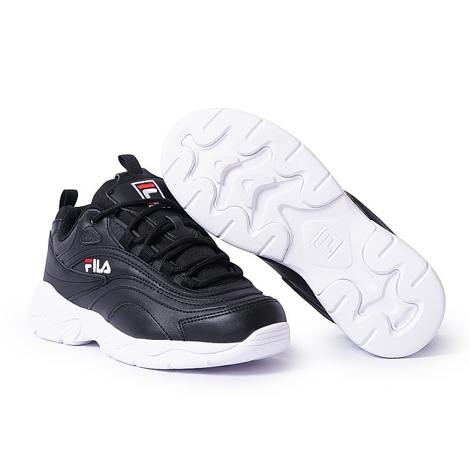 Кроссовки женские FILA Ray Black/White/Fila Red