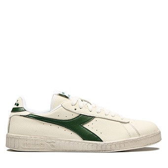 Кроссовки Diadora Game L Low Waxed White/Fogliage Green