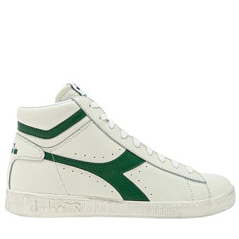 Кроссовки Diadora Game L High Waxed White / Fogliage Green