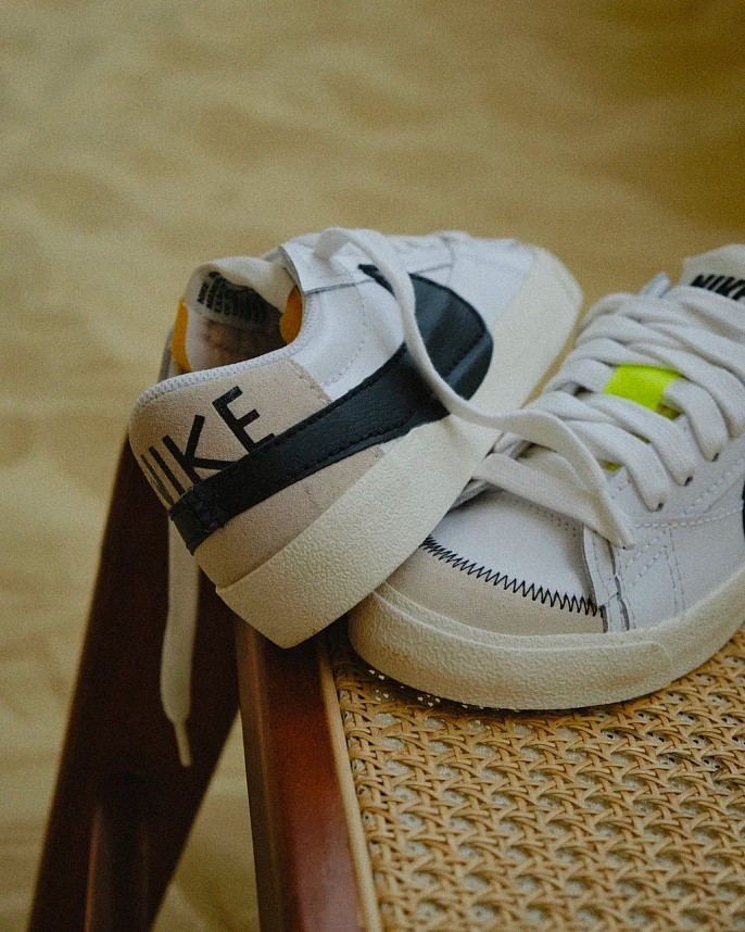 Кроссовки Nike Blazer Low '77 Vintage White/Sail/Black