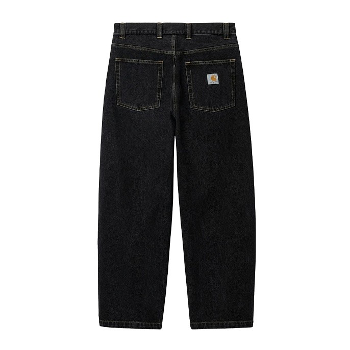 Мужские джинсы Carhartt WIP Brandon Pant Black (stone washed)