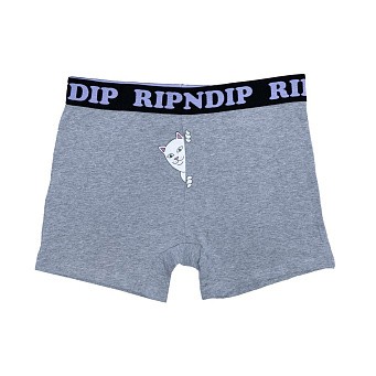 Трусы RIPNDIP Peek A Nermal Boxers Heather Grey