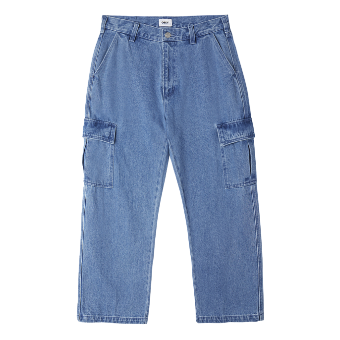 Джинсы Obey Bigwig Cargo Denim Pant