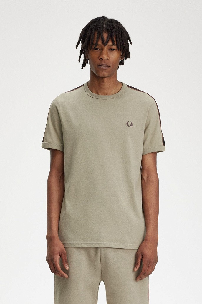 Футболка Fred Perry Contrast Tape Ringer T-Shirt