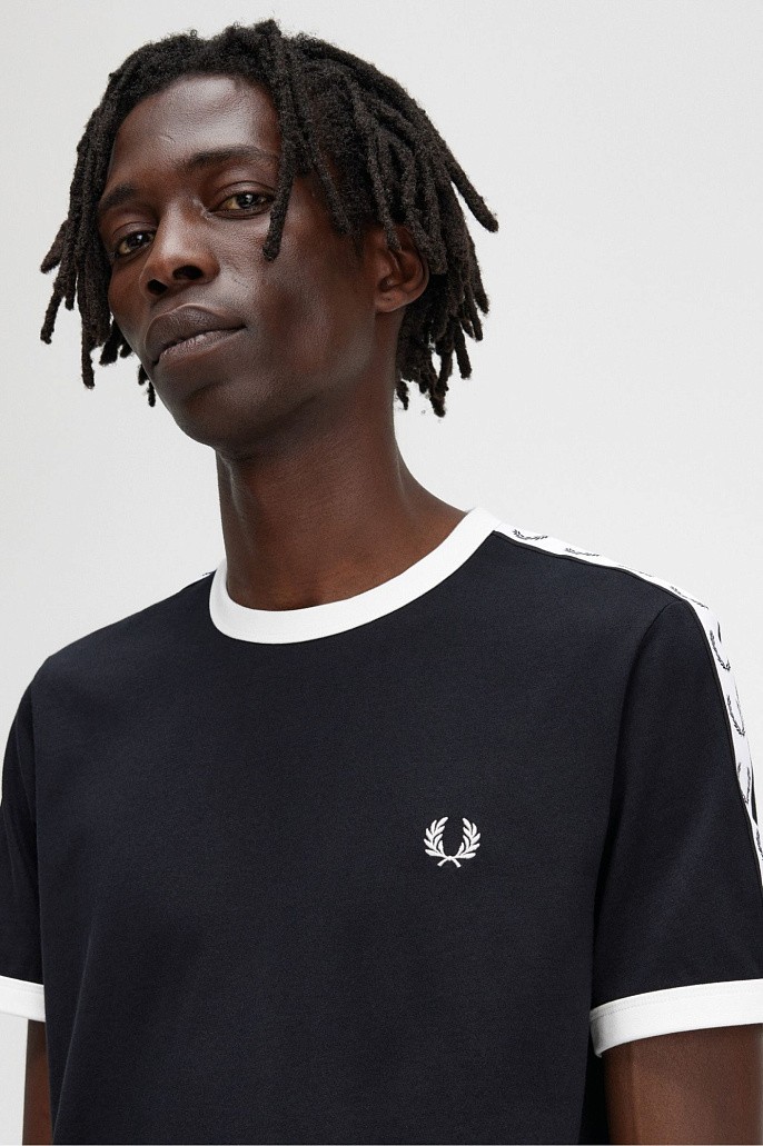 Футболка Fred Perry Taped Ringer T-Shirt